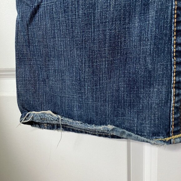 Y2K True Religion Tony T Flared Low Rise Jeans Womens 30 - Picture 8 of 12
